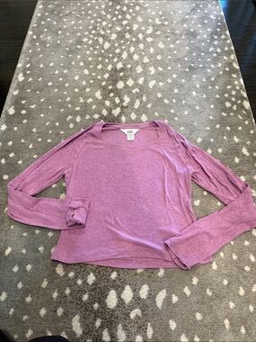 Athleta Girl Long Sleeve Top size L